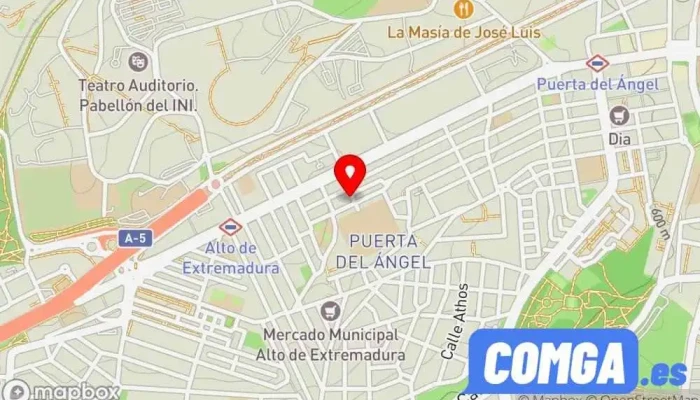 mapa de Abrerapid Hogar 24 Horas S.L. Cerrajero en Madrid