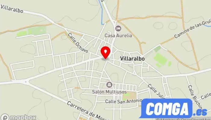 mapa de ACF Persianas, Cerrajero 24h Electricidad 24h Zamora Alberto Cepeda Reparación de Persianas Instalación de persianas, Proveedor de toldos, Electricista, Cerrajero, Tienda de mosquiteras en Villaralbo