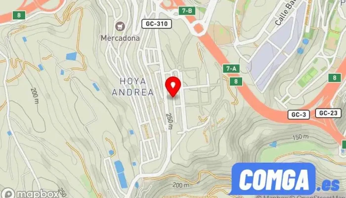 mapa de AKcerrajero Cerrajero en Las Palmas de Gran Canaria