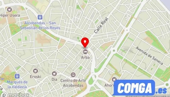 mapa de Aperkey Cerrajeros Madrid Cerrajero en Alcobendas