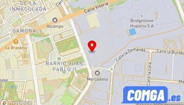 mapa de AutoMando Burgos  en Burgos