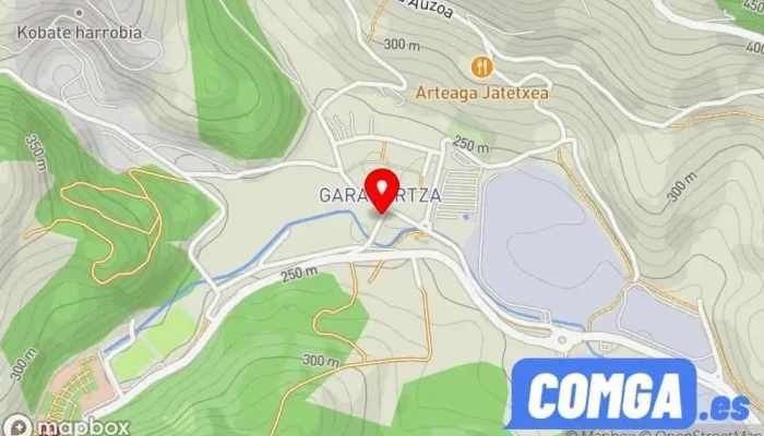 mapa de Babestu Sarrailagintza - Cerrajero Cerrajero en Garagartza.Garagarza