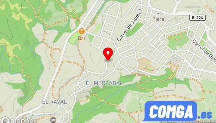 mapa de Carlos Ejio Ferros i Soldadura Cerrajero en Piera