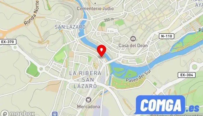 mapa de CARPIMPLAS Carpintería Cerrajería Plasencia Carpintería, Tienda de armarios, Cerrajero en Plasencia