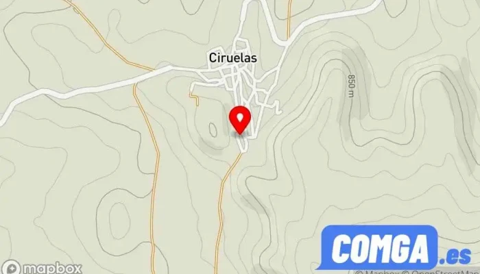 mapa de Cerrajeria Cuamar Cerrajero en Ciruelas