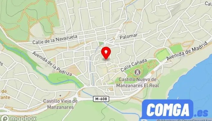 mapa de Cerrajeria el Yelmo, s.l. Cerrajero, Proveedor de aluminio en Manzanares el Real