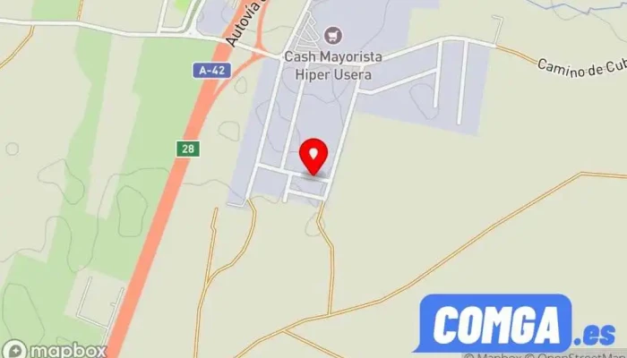 mapa de Cerrajeria Eseuve Cerrajero en Torrejón de la Calzada