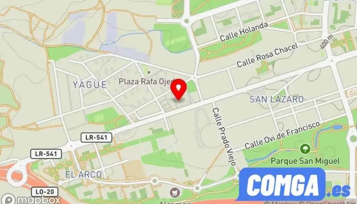 mapa de Cerrajeria Herrera - Cerrajero en Logroño Cerrajero en Logroño