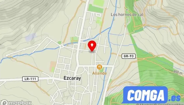 mapa de Cerrajeria Herrera Cerrajero en Ezcaray