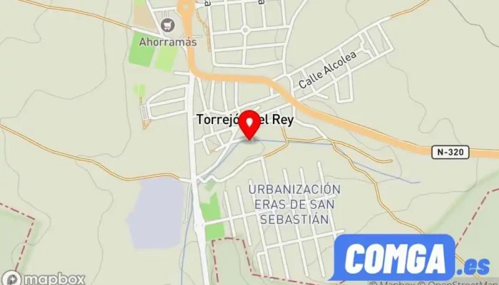 mapa de cerrajeria Torrejon Cerrajero en Torrejón del Rey