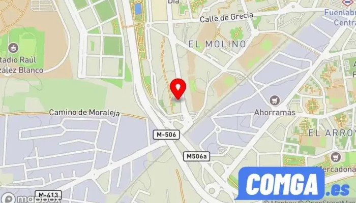 mapa de Cerrajero Fuenlabrada 24h 