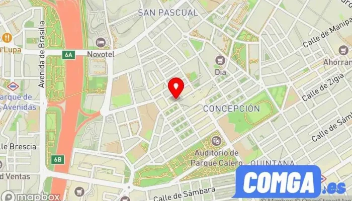 mapa de cerrajero multiservicios Cerrajero en Madrid