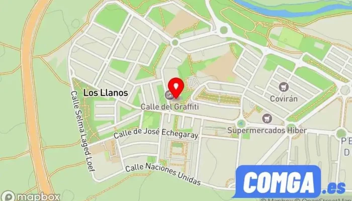 mapa de Cerrajero Online Cerrajero en Getafe