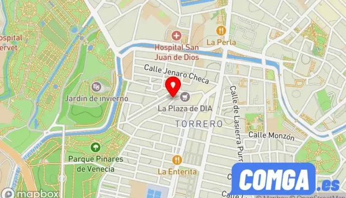 mapa de Cerrajero Zaragoza Cerrajero, Proveedor de toldos en Zaragoza