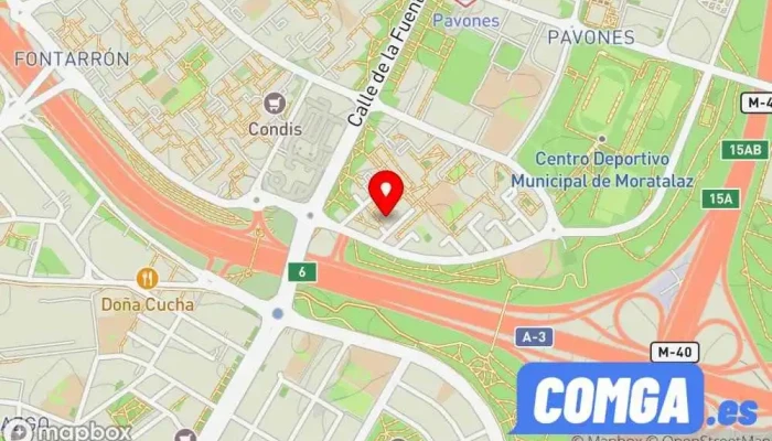 mapa de Cerrajeros Cibeles Cerrajero, Proveedor de sistemas de seguridad en Madrid