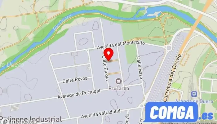 mapa de CERRAJEROS RIBERDUERO Cerrajero en Aranda de Duero