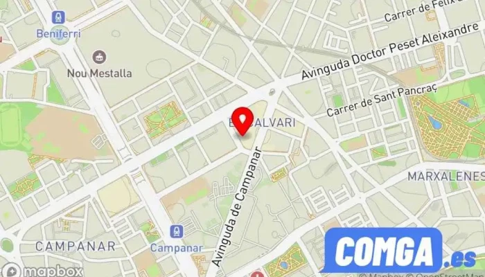 mapa de Cerrajeros Valencia | Origin-Go | Baratos Cerrajero en Valencia