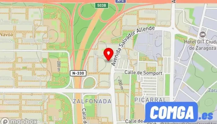 mapa de Cerrajeros Zaragoza Cerrajero, Proveedor de puertas en Zaragoza