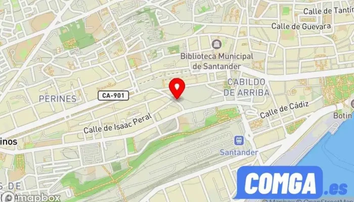 mapa de Cerrajería Abad-Cerrajero Urgente 24 Horas Cerrajero en Santander