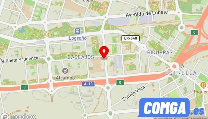 mapa de Cerrajería Iván Cerrajero en Logroño