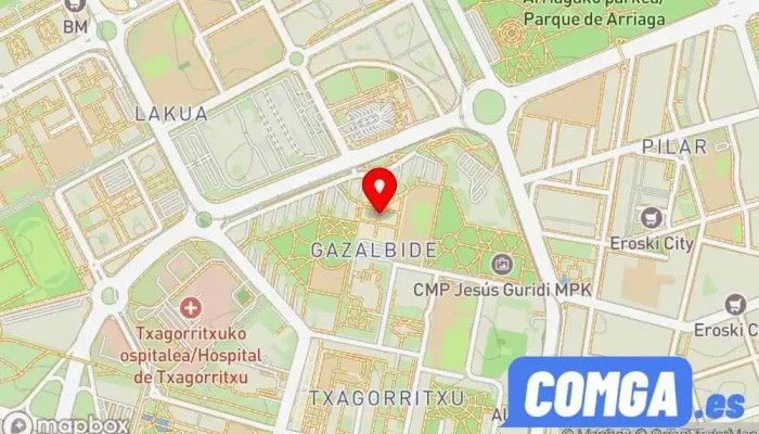 mapa de Cerrajería Patxi Cerrajero en Vitoria-Gasteiz