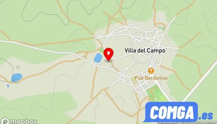 mapa de Cerrajería Retortillo Cerrajero en Villa del Campo