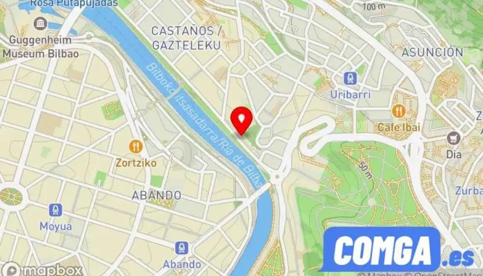 mapa de Cerrajería Somera Cerrajero, Herrero en Bilbao