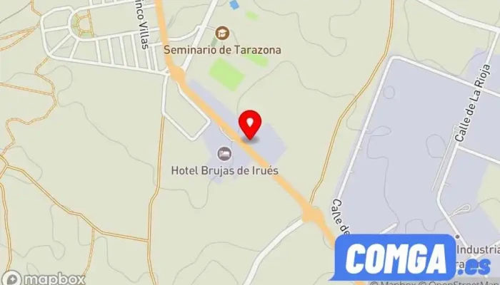 mapa de Cerrajería Técnica Key Cerrajero en Tarazona