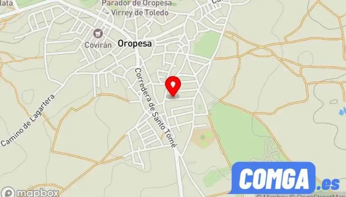 mapa de Cerrajería y Forja Jaime Soria Cerrajero en Oropesa