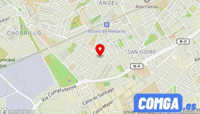 mapa de Cerraokey Cerrajero, Proveedor de puertas, Servicio de duplicación de llaves, Zapatero en Alcalá de Henares