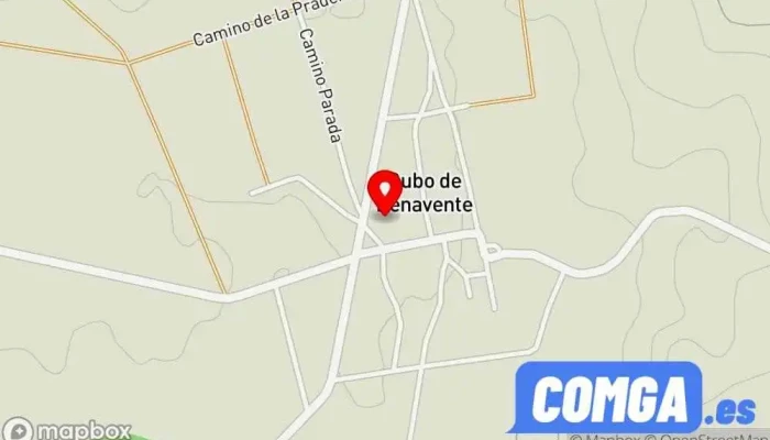 mapa de Cubo de Benavente  en Cubo de Benavente