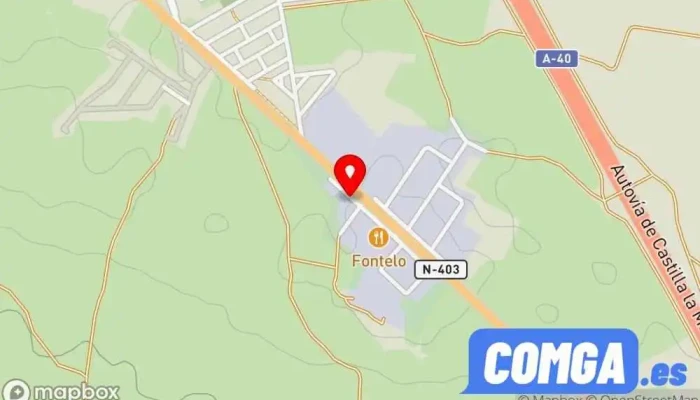 mapa de Gfr Cerrajeria Gorfe Estructuras Cerrajero en Toledo