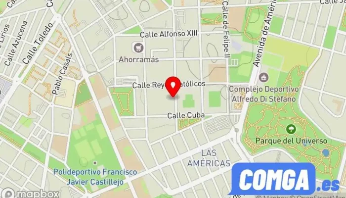 mapa de GoldenKey Cerrajero Parla Cerrajero en Parla