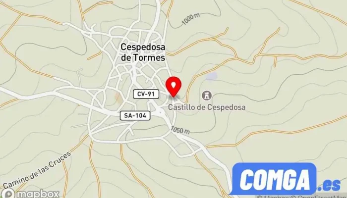 mapa de H.C.H CERRAJERÍA E INGENIERÍA S.L Cerrajero, Ingeniero en Cespedosa de Tormes