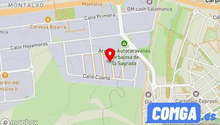 mapa de Himosama S.L. Cerrajero en Montalvo Tercero