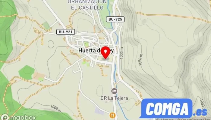 mapa de Huerta de Rey  en Huerta de Rey