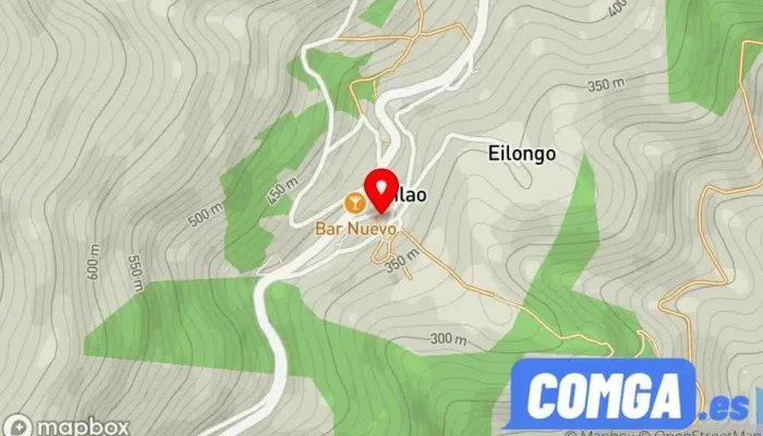 mapa de Illano  en Illano