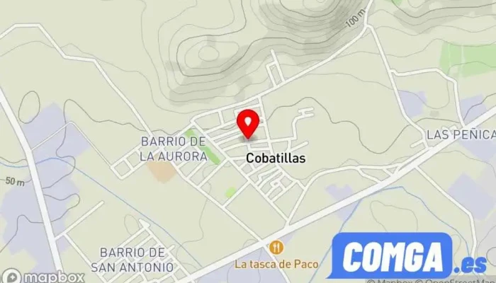 mapa de JA CERRAJEROS URGENTES Cerrajero, Instalación de persianas en Cobatillas