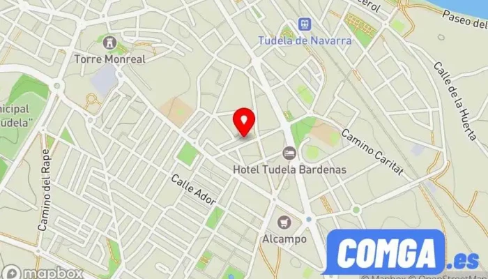 mapa de Jarauta - Cerrajero Tudela Cerrajero, Servicio de duplicación de llaves, Tienda de cajas fuertes en Tudela