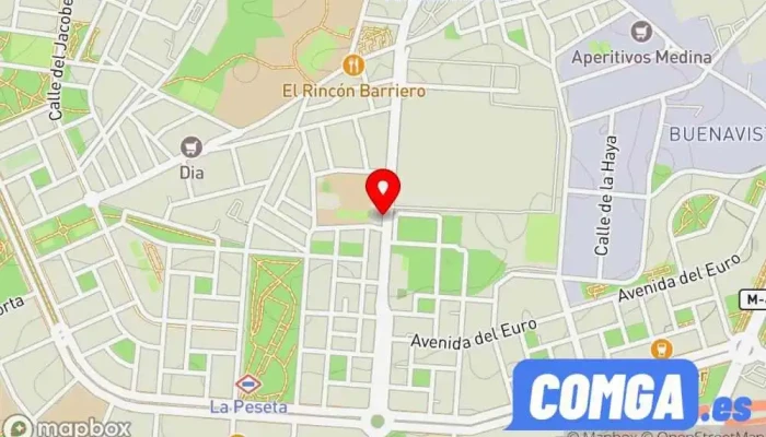 mapa de Key Car Group Cerrajero en Madrid