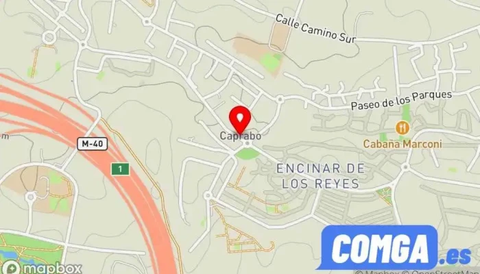 mapa de Kodify Cerrajeros Cerrajero en Alcobendas