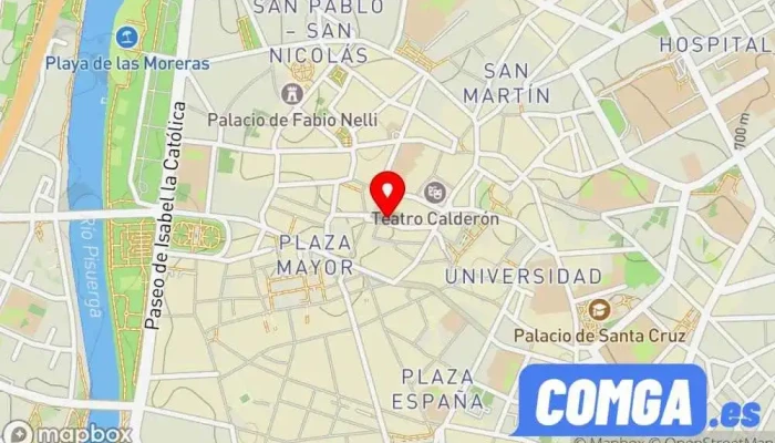 mapa de La Llave Maestra Cerrajero en Valladolid