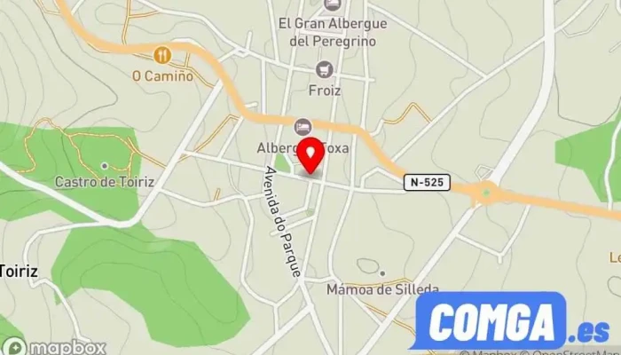 mapa de Lenar Cerrajeros en Lalin, A Estrada y Vila de Cruces Cerrajero en Silleda