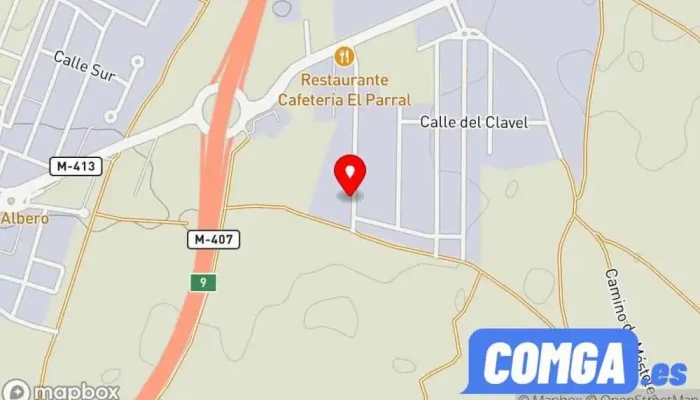 mapa de Metalmar Cerrajero en Humanes de Madrid