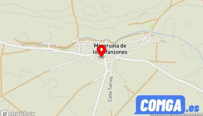 mapa de Moreruela de los Infanzones  en Moreruela de los Infanzones