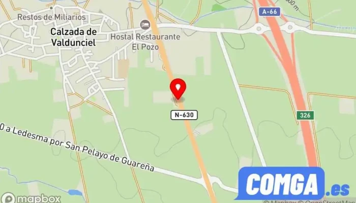 mapa de Octavio González Juanes Cerrajero en Calzada de Valdunciel