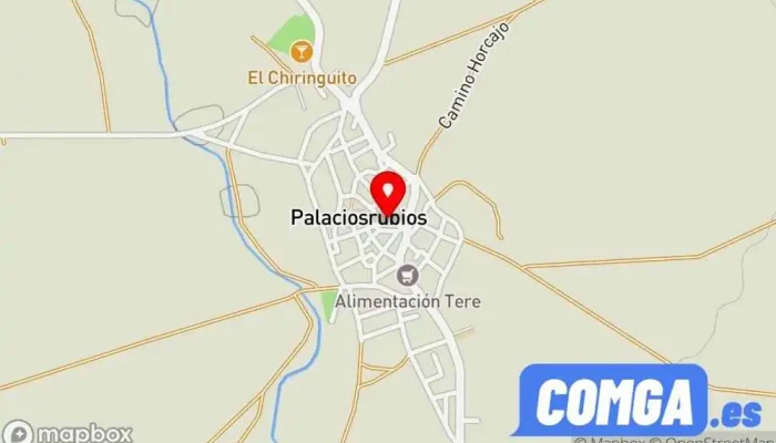 mapa de Palaciosrubios  en Palaciosrubios