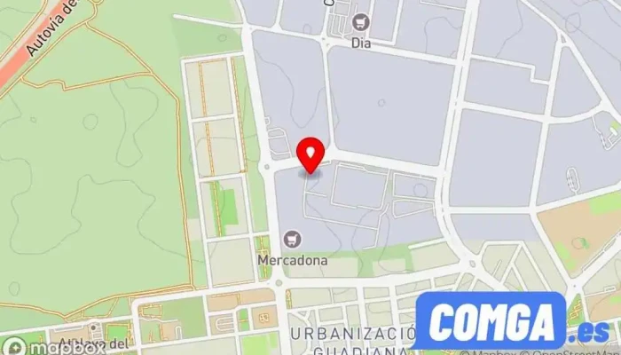 mapa de REPARACION LLAVES Servicio de duplicación de llaves en Badajoz