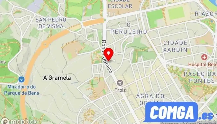 mapa de Rufu Cerrajero en A Coruña