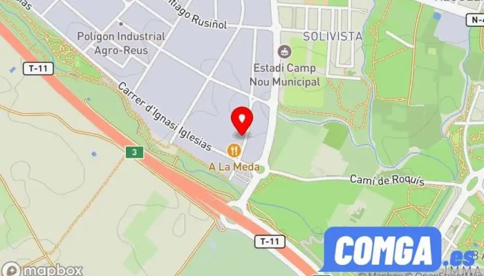 mapa de Serralleria RCM Cerrajero en Reus